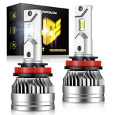 H11 H8 H9 LED Headlight Bulbs 80W 6500K White 24000LM 2Pcs| Hawkglow Plug and Play Series